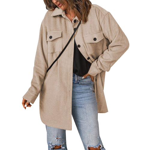 Casual Woolen Coat