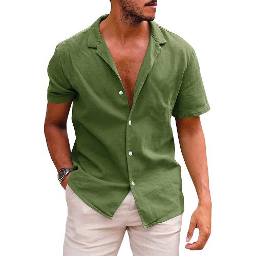 Short Sleeve Beach Shirt