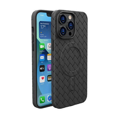 Heat-Dissipating Woven Pattern TPU Phone Case