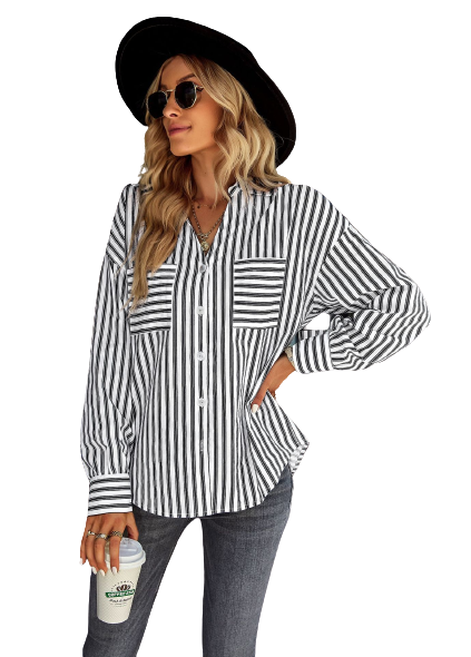 Casual Striped Shirt