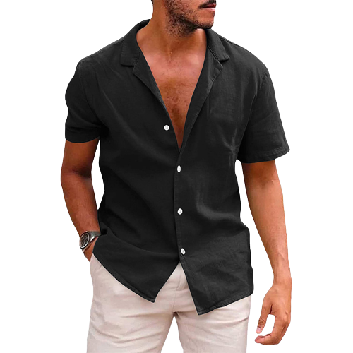 Short Sleeve Beach Shirt