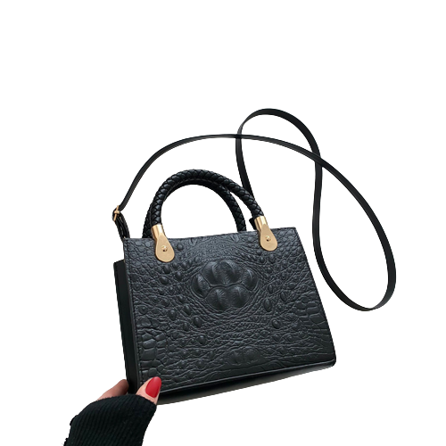 Crocodile Pattern Small Sqaure Bag