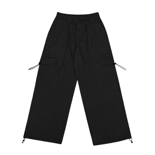 Retro Wide Leg Work Pants