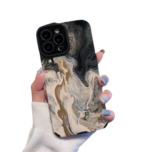 Artistic Oil Painting Marble Mobile Phone Case