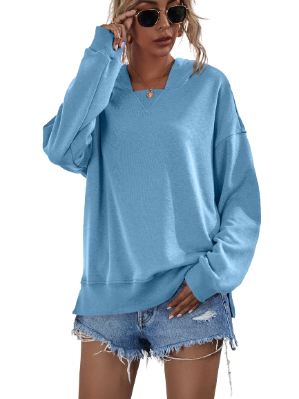 Candy Color Hoodie Sweatshirt