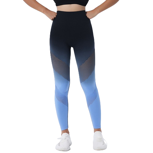 Hollow Gradient Yoga Pants