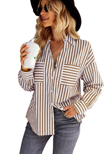 Casual Striped Shirt