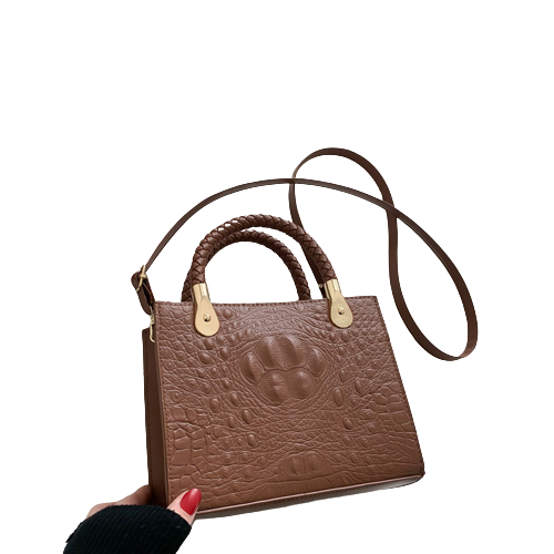 Crocodile Pattern Small Sqaure Bag