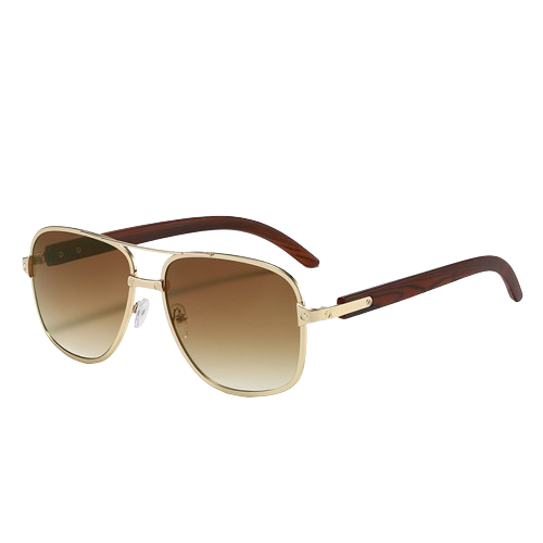 Retro Square Frame Sunglasses