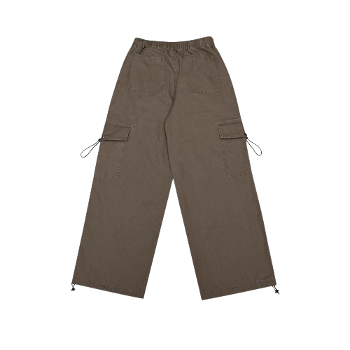 Retro Wide Leg Work Pants