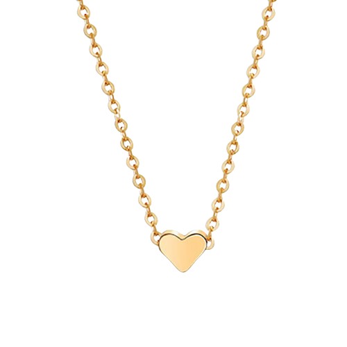 Double-Sided Heart Necklace