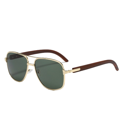 Retro Square Frame Sunglasses