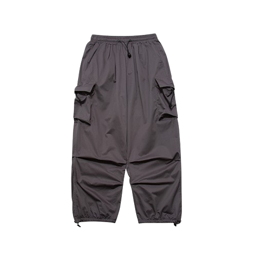 Straight Multi Pocket Loose Pants