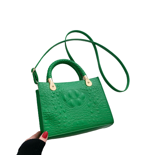 Crocodile Pattern Small Sqaure Bag