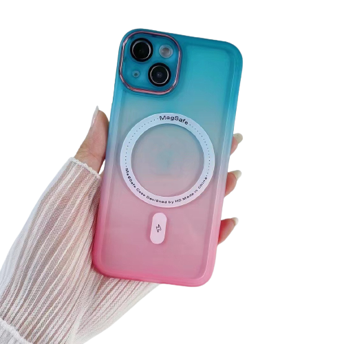 Color Gradient Two-Tone Magnetic Phone Case