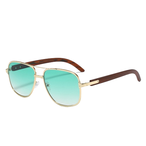 Retro Square Frame Sunglasses