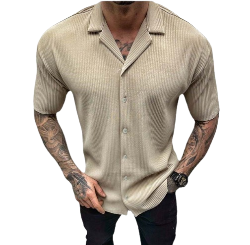 Short Sleeve Cardigan Shirt