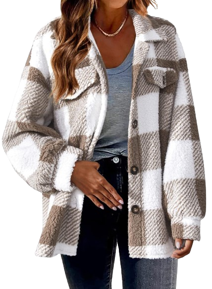 Turndown Single Breasted Woolen Jacket