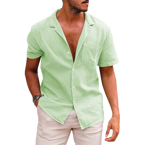 Short Sleeve Beach Shirt