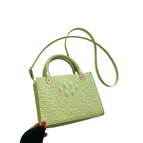 Crocodile Pattern Small Sqaure Bag