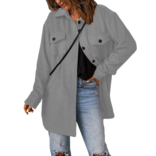 Casual Woolen Coat