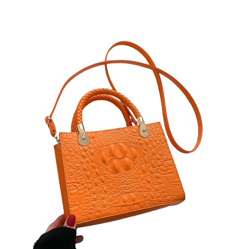 Crocodile Pattern Small Sqaure Bag