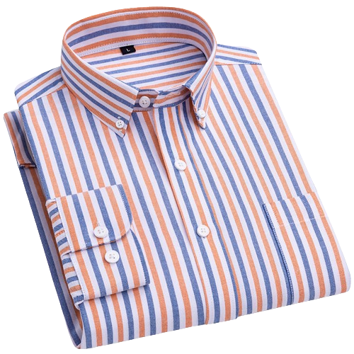 Oxford Woven Long Sleeve Shirts