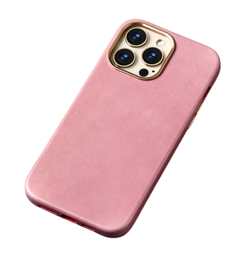 Cowhide Magnetic Suction Phone Case