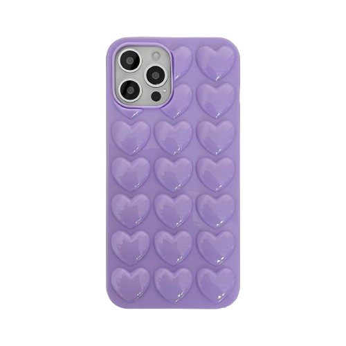 Peach Heart Phone Case