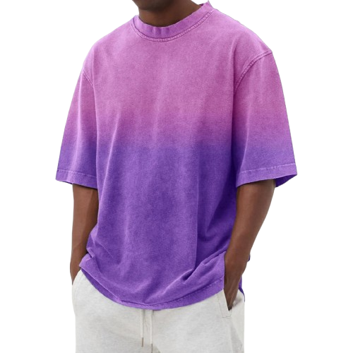 VintageVibe Gradient Tee