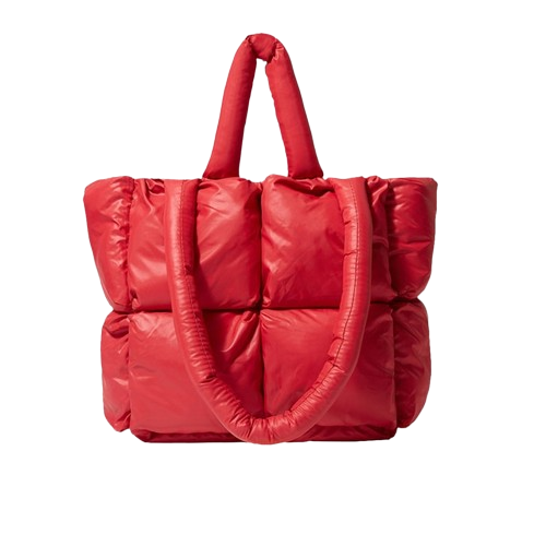 Padded Tote Handbag