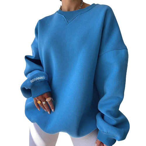 Round Neck Pullover Sweater