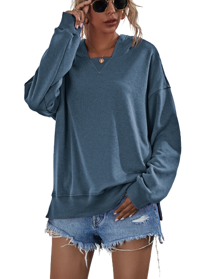 Candy Color Hoodie Sweatshirt