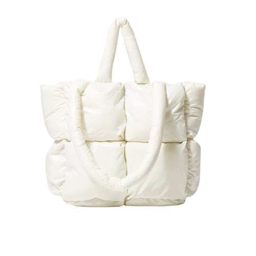 Padded Tote Handbag