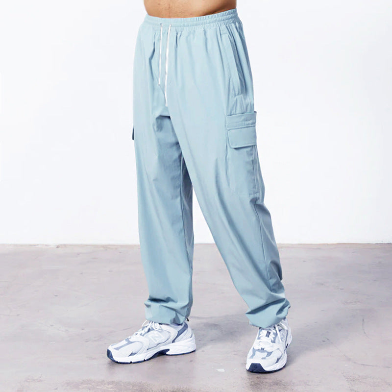 Workwear Loose Casual Long Sports Pants Trendy Pendant